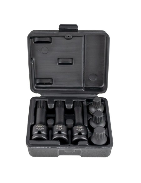 SET DE 6 VASOS PUNTA XZN DE IMPACTO DE 1/2"