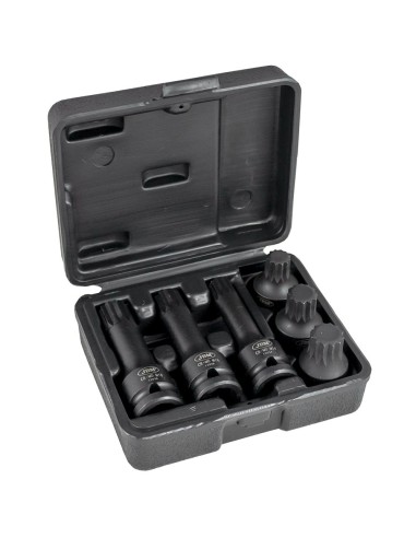 SET DE 6 VASOS PUNTA XZN DE IMPACTO DE 1/2"