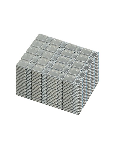 CAJA DE 100 CONTRAPESAS ADHESIVAS DE HIERRO 60GR 4X10GR 4X5GR