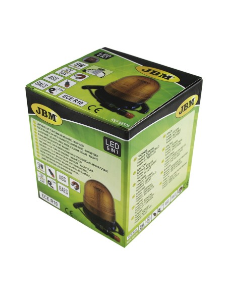 GIROFARO DESTELLANTE LED 12-24V