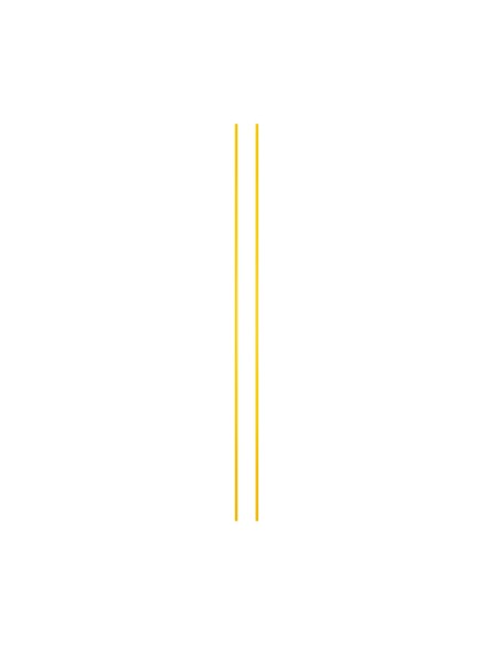 JUEGO DE TIRADORES PARA ARMARIO (REF.18105) - AMARILLO