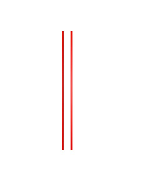JUEGO DE TIRADORES PARA ARMARIO (REF.18105) - ROJO