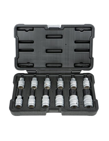 SET DE 12 PUNTAS TORX DE 1/2"