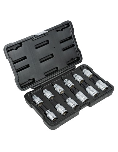 SET DE 12 PUNTAS TORX DE 1/2"