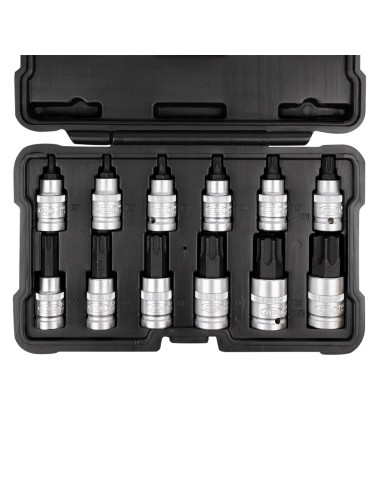 SET DE 12 PUNTAS TORX DE 1/2"