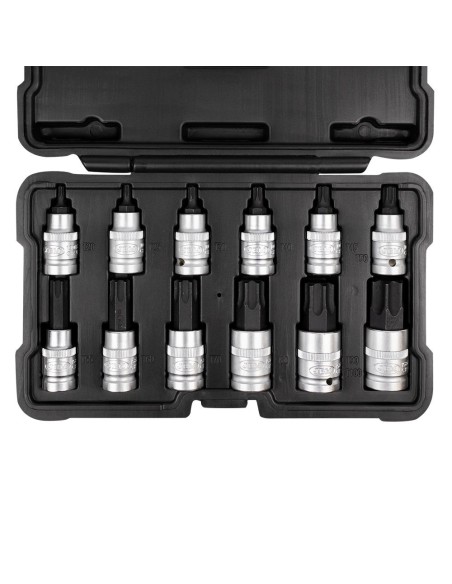 SET DE 12 PUNTAS TORX DE 1/2"