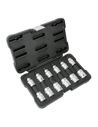 SET DE 12 PUNTAS HEXAGONALES DE 1/2"
