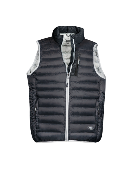 CHALECO GRIS-NEGRO T.L
