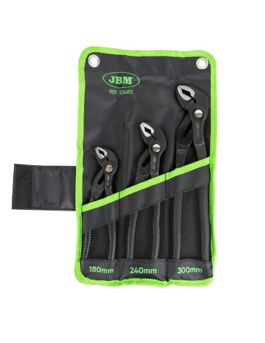 SET DE 3 ALICATES AJUSTABLES