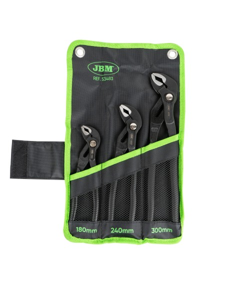 SET DE 3 ALICATES AJUSTABLES