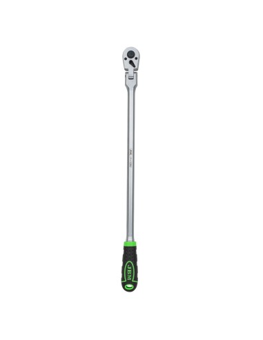CARRACA DE 3/8" ARTICULADA EXTRA LARGA DE 457MM CON CABEZAL DE 72 DIENTES