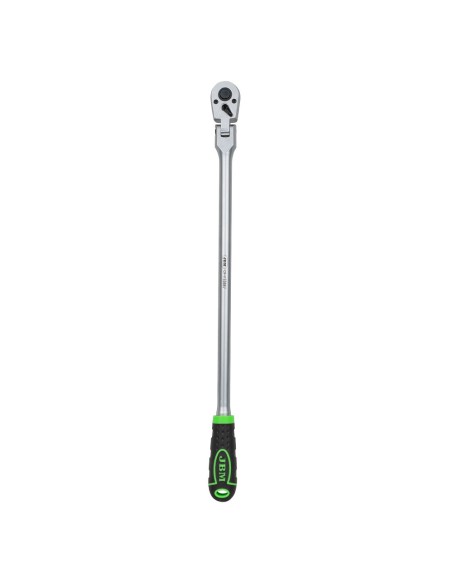 CARRACA DE 3/8" ARTICULADA EXTRA LARGA DE 457MM CON CABEZAL DE 72 DIENTES