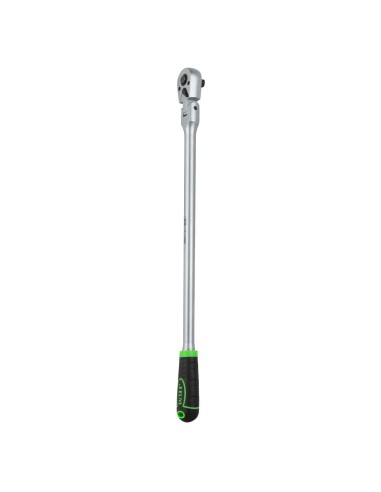 CARRACA DE 3/8" ARTICULADA EXTRA LARGA DE 457MM CON CABEZAL DE 72 DIENTES