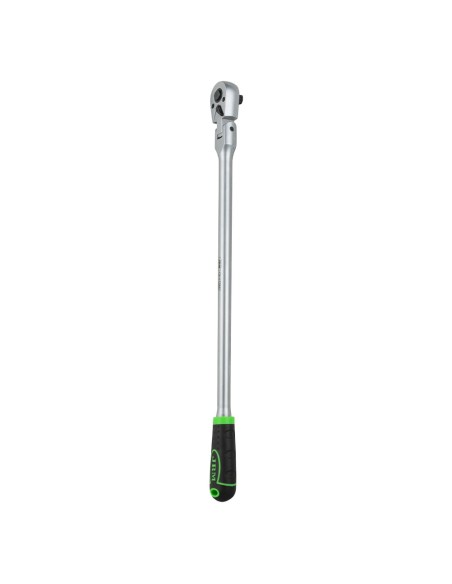 CARRACA DE 3/8" ARTICULADA EXTRA LARGA DE 457MM CON CABEZAL DE 72 DIENTES