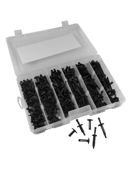 ESTUCHE DE REMACHES PLÁSTICOS 150PCS