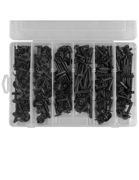 ESTUCHE DE REMACHES PLÁSTICOS 150PCS