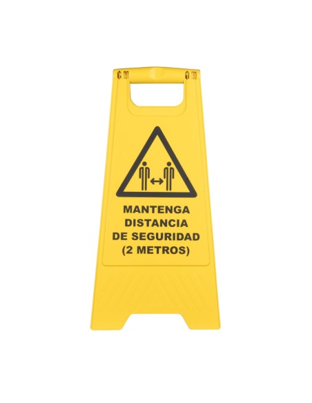 CABALLETE DE ADVERTENCIA - DISTANCIA DE SEGURIDAD