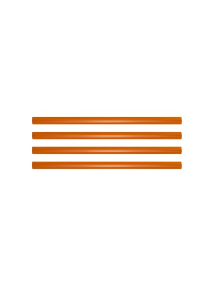 JUEGO DE TIRADORES PARA ARMARIO (REF. 16627) - NARANJA