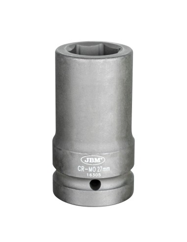 VASO DE IMPACTO LARGO HEX. 1" 27MM
