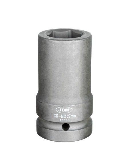 VASO DE IMPACTO LARGO HEX. 1" 27MM