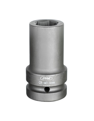 VASO DE IMPACTO LARGO HEX. 1" 24MM