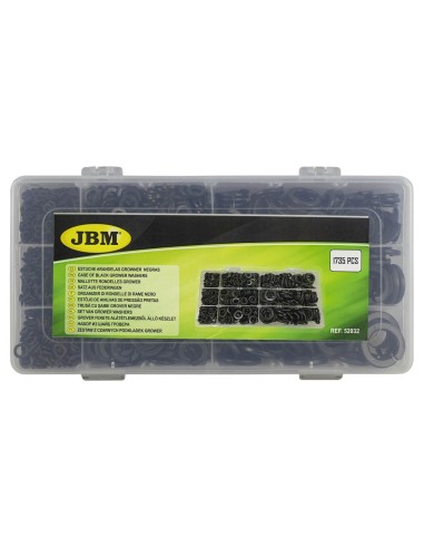 ESTUCHE ARANDELAS GROWER NEGRAS 1735PCS