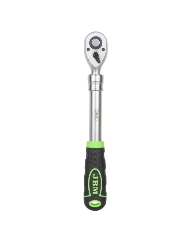 CARRACA DE 1/2" EXTENSIBLE 305-445MM CON CABEZAL DE 72 DIENTES