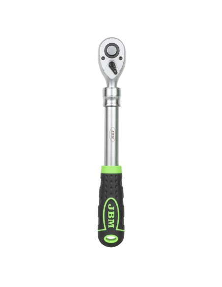 CARRACA DE 1/2" EXTENSIBLE 305-445MM CON CABEZAL DE 72 DIENTES