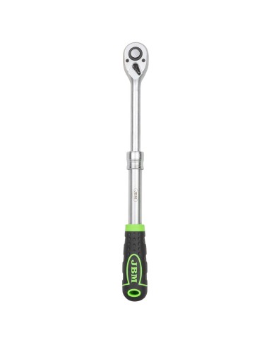 CARRACA DE 1/2" EXTENSIBLE 305-445MM CON CABEZAL DE 72 DIENTES