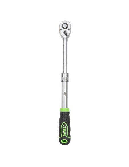 CARRACA DE 1/2" EXTENSIBLE 305-445MM CON CABEZAL DE 72 DIENTES