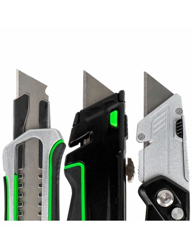 SET DE 3 CUTTERS PROFESIONALES