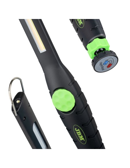 LÁMPARA LED ULTRAVIOLETA REGULABLE CON BASE IMANTADA ARTICULADA - 500LM