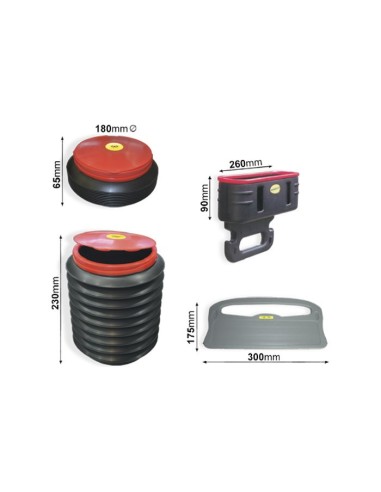 SET ORGANIZADOR DE MALETERO MULTIFUNCIONAL