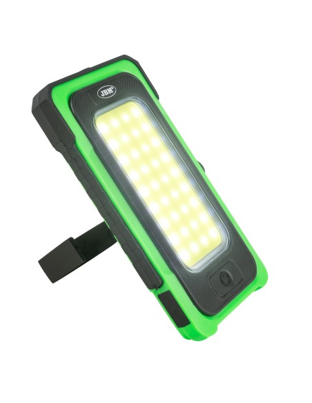 FARO LED PORTÁTIL CON BASE IMANTADA SOLAR RECARGABLE - 800LM