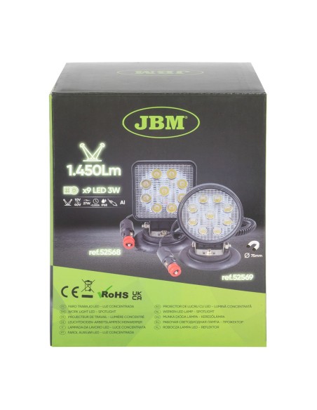 FARO LED DE 1450LM - CUADRADO