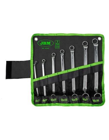SET DE 7 LLAVES ACODADAS DE 12 CANTOS