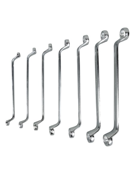 SET DE 7 LLAVES ACODADAS DE 12 CANTOS