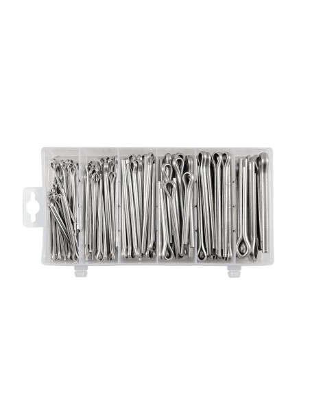 ESTUCHE DE PASADORES DE ALETAS INOX 144PCS