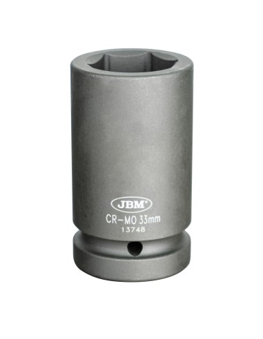 VASO DE IMPACTO LARGO HEX. 1" 33MM