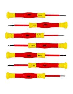 SET DE 7 DESTORNILLADORES AISLADOS 1.000V
