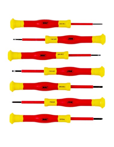 SET DE 7 DESTORNILLADORES AISLADOS 1.000V