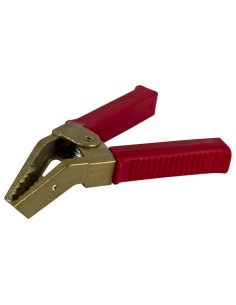 PINZA PARA CABLE DE ARRANQUE - LATÓN - ROJA