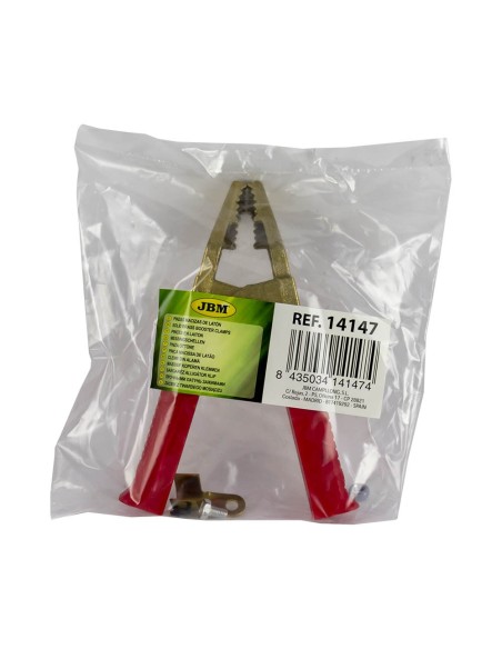 PINZA PARA CABLE DE ARRANQUE - LATÓN - ROJA
