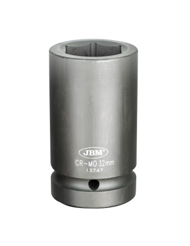 VASO DE IMPACTO LARGO HEX. 1" 32MM