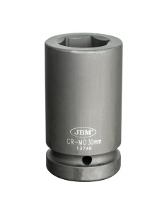 VASO DE IMPACTO LARGO HEX. 1" 30MM