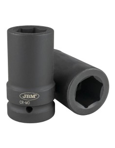 VASO DE IMPACTO LARGO HEX. 1" 28MM