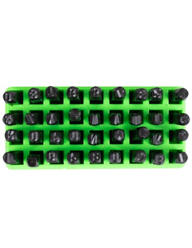 CONJUNTO DE MATRICES LETRAS Y NÚMEROS 5MM