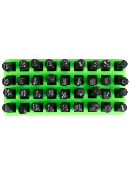 CONJUNTO DE MATRICES LETRAS Y NÚMEROS 5MM