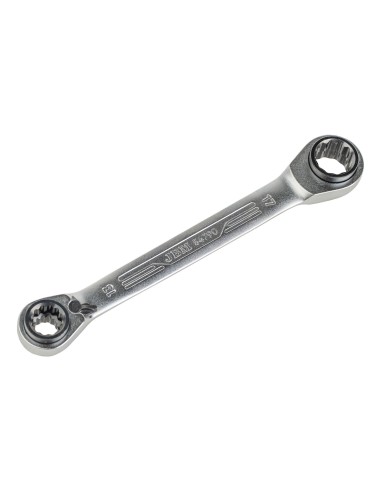 LLAVE CON TRINQUETE 4 EN 1 (13-17MM X 10-19MM)