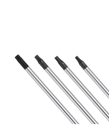 SET DE 4 DESTORNILLADORES TORX EXTRALARGOS